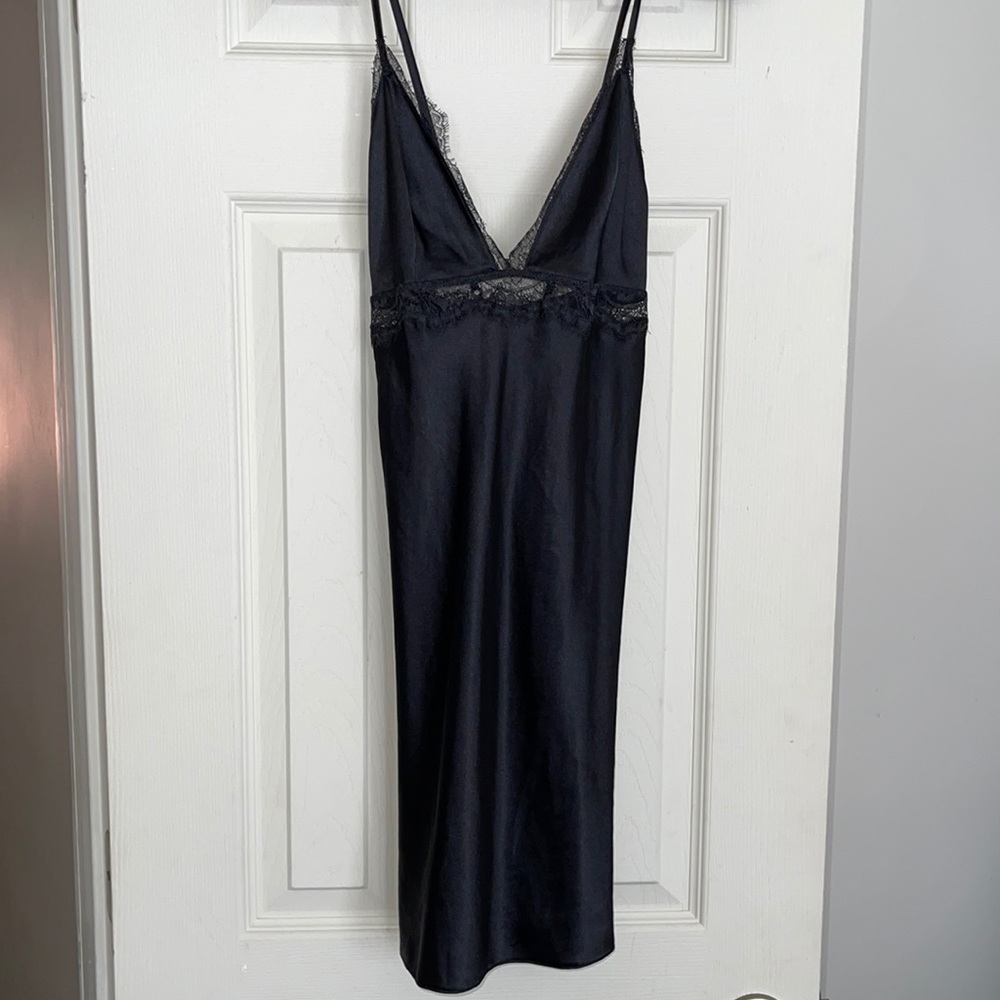 Victorias Secret Black Silky Lingerie